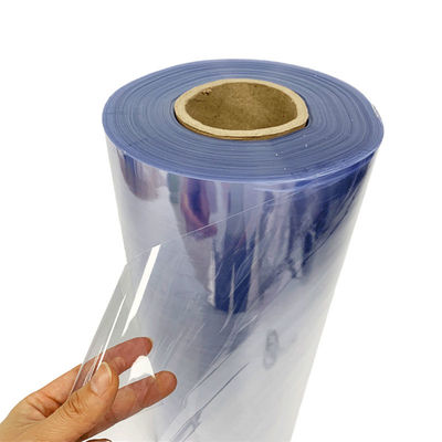 Ιατρική ποιότητα Σκληρή ταινία PVC Roll Packaging Film Tiptop Πλαχτώδης Διαφανής Ευέλικτη
