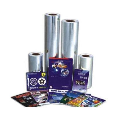 BOPP Plain Film Jumbo Roll PVDC πλαστική ταινία συρρίκνωσης θερμικής βάσης χωρίς κόλλα 12-80um