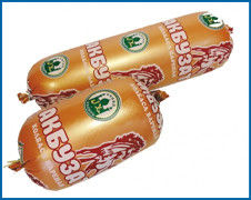 Εκτύπωση Προσαρμογή Sausage Casing Plastic Rolls Instant Ham Smoked PVDC Lidding Upper Bottom Θερμικό σχηματισμό