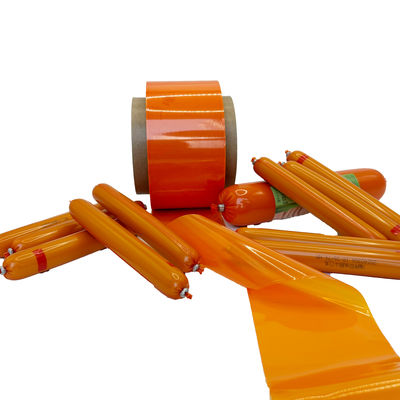 Καλιβέραιο 19mm έως 220mm Pvdc περιβλήματα ταινίες συσκευασία λουκάνικα κρέατος