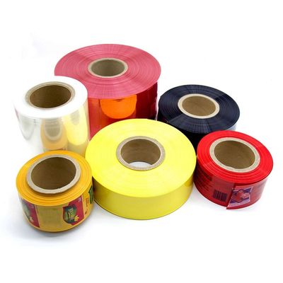 30-350mm επίπεδο πλάτος PVDC πλαστική κάλυψη λουκάνικα ταινία ανθεκτική στη θερμότητα έως 90C για συσκευασία λουκάνικα