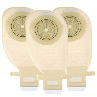 Ανοιχτή / Κλείστε PVDC Co Extrusion Ostomy Bag Τελική Ιατρική Λύση